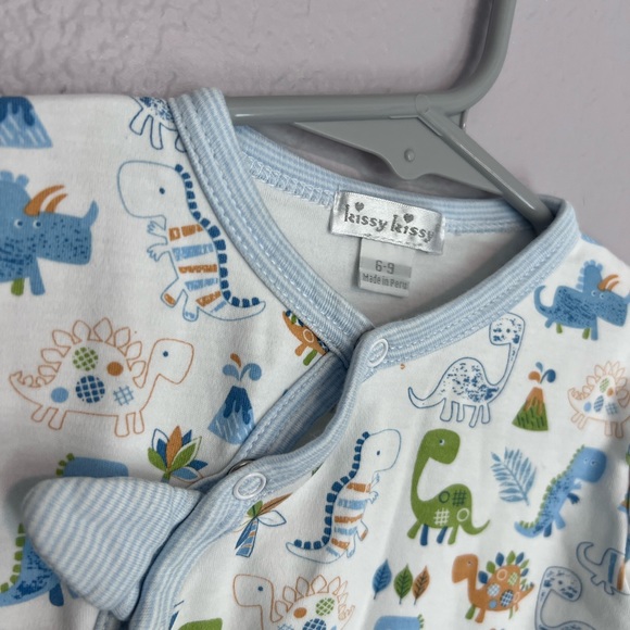 Kissy Kissy Dino Terrain Footie - Picture 2 of 2